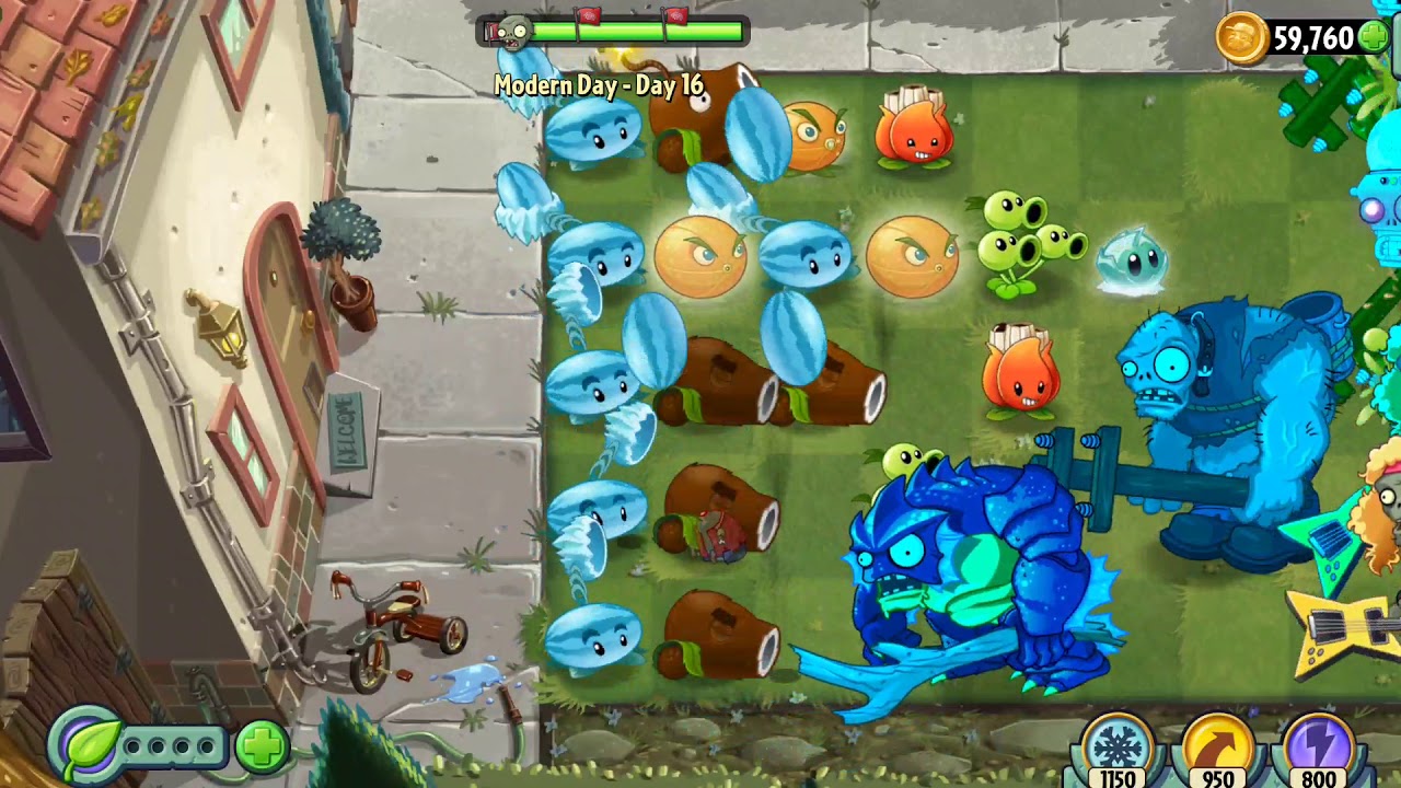Pvz 2 Modern Day Day 16 2020 Youtube