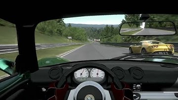 cockpit view driving - nfs shift - accident and win