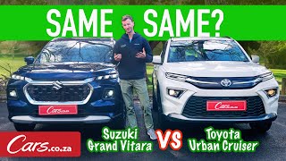 Toyota Urban Cruiser VS Suzuki Grand Vitara