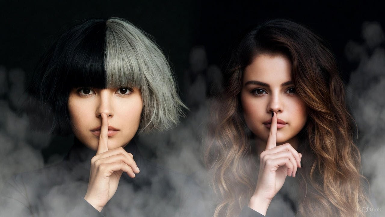 Selena Gomez & Sia -  Loud Silence (Official Lyric Video • Emotional Lo-Fi R&B)