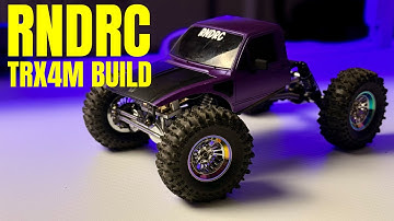 This RNDRC TRX4M Chassis Build Turned Out AMAZING