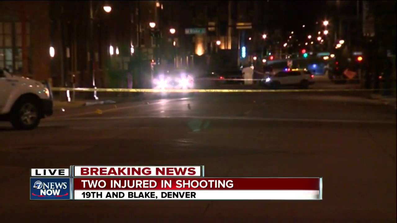 2 injured in shooting in downtown Denver - YouTube