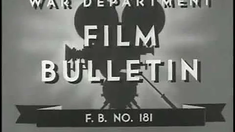 USA military training video of automatic weapons