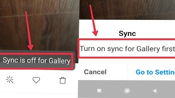 How To Fix Sync is Off For Gallery Problem Solve