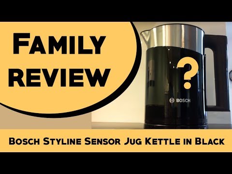 Product Review for Bosch Styline Sensor Jug Kettle in Black