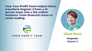 From Financial Chaos to Smart Scaling | Alissa Black, Organic 3