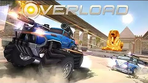 Overload: 3D MOBA car shooting *Android Gameplay*