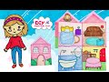 HOW TO MAKE QUIET BOOK DRAW PAPER DOLL AND HANDMADE DOLLHOUSE PAPERCRAFTS