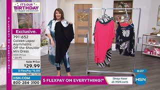 Colleen Lopez Asymmetric OfftheShoulder Mini Dress screenshot 4