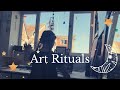 ART JOURNALING RITUALS - making it SPECIAL, SACRED & meaningful to support well being and self care.