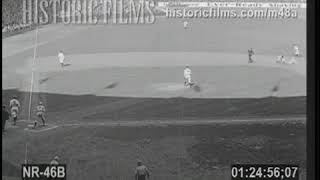 BABE RUTH & LOU GEHRIG AT BAT APRIL 14, 1931 YANKEES VS RED SOX  LOST FILM