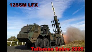 Talisman Sabre 2025  Live Fire Exercise 12SSM