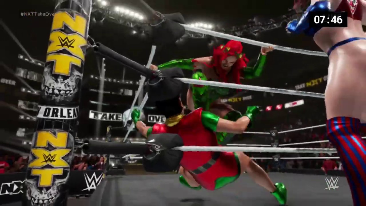 ROBIN VS SEXY HARLEY QUINN & POISON IVY ( iron man match ) - YouTube