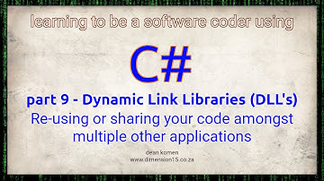 Part9 - How to write a DLL in C#