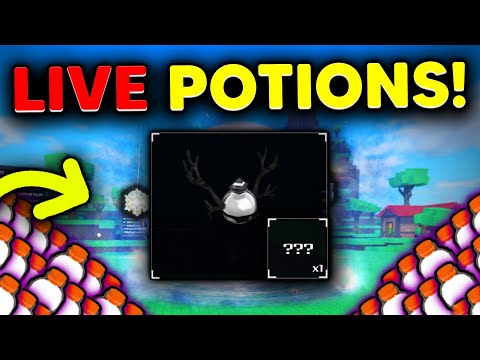 LIVE USING NEW POTION YOUR Potions Sol S RNG