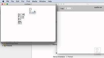 Learning libPD for iOS: 05. Preparing the PD patch