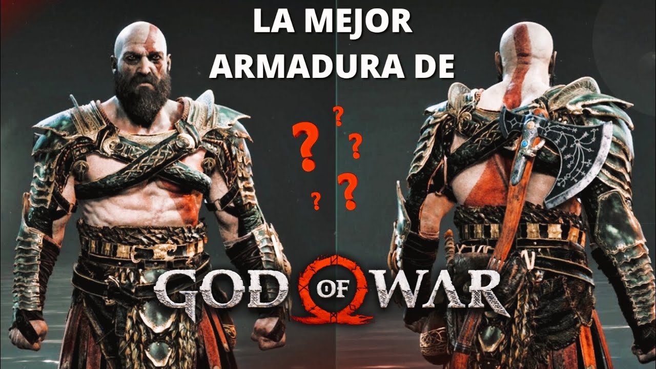 la MEJOR ARMADURA de god of war 4 YouTube la MEJOR ARMADURA de god of war 4 YouTube
