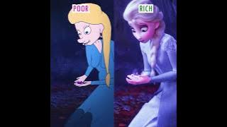 Frozen 2 elsa Original vs Low budget #animation ❄️#shorts #Frozen2 #funny
