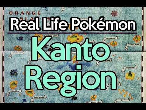 Real Life Pokemon: Kanto Region Locations