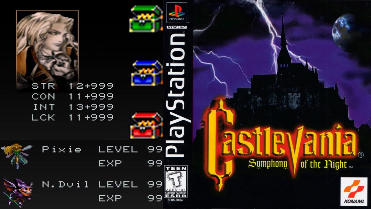 Castlevania: symphony of the night cheats