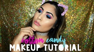 Cotton Candy Glitter Makeup Tutorial | Jdguzmnmua