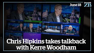 Watch Live: Chris Hipkins takes talkback with Kerre Woodham