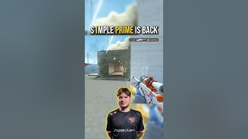 S1MPLE INSANE ACE | PRIME IS BACK 🎯  #cs2 #csgo #cs2clips #donk #faceit #faceit10lvl