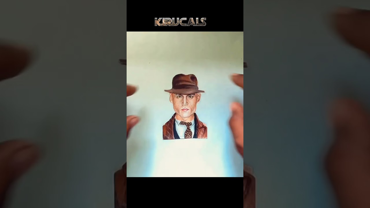 Jonny Depp Movies Character Art||😎 Indian Artist||Kirucals ✨
