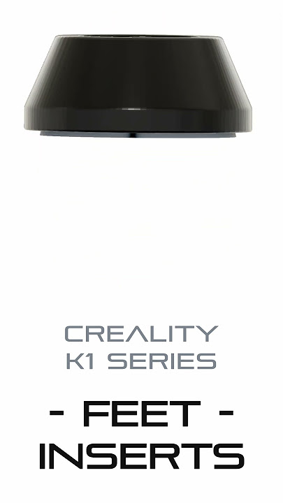 Easy first mod - Feet inserts for Creality K1 Series #creality #k1c #k1 #k1se #k1max #upgrade #mod