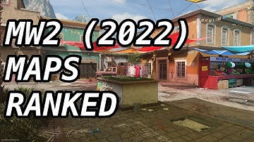 Ranking ALL 40+ Multiplayer Maps in COD Modern Warfare 2 (2022) From Worst To Best!!