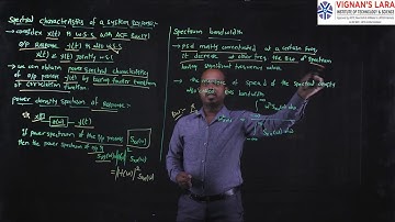 lecture 04 Spectral characterstics