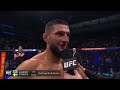 UFC 273: Чимаев vs Бернс - Слова после боя