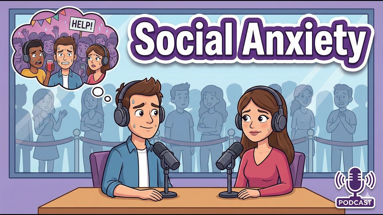 Overcome Social Anxiety in English | How to Speak with Confidence | English Podcast