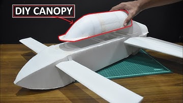 DIY RC AIRPLANE CANOPY BUILD Long EZ Part-5 Prototype Series