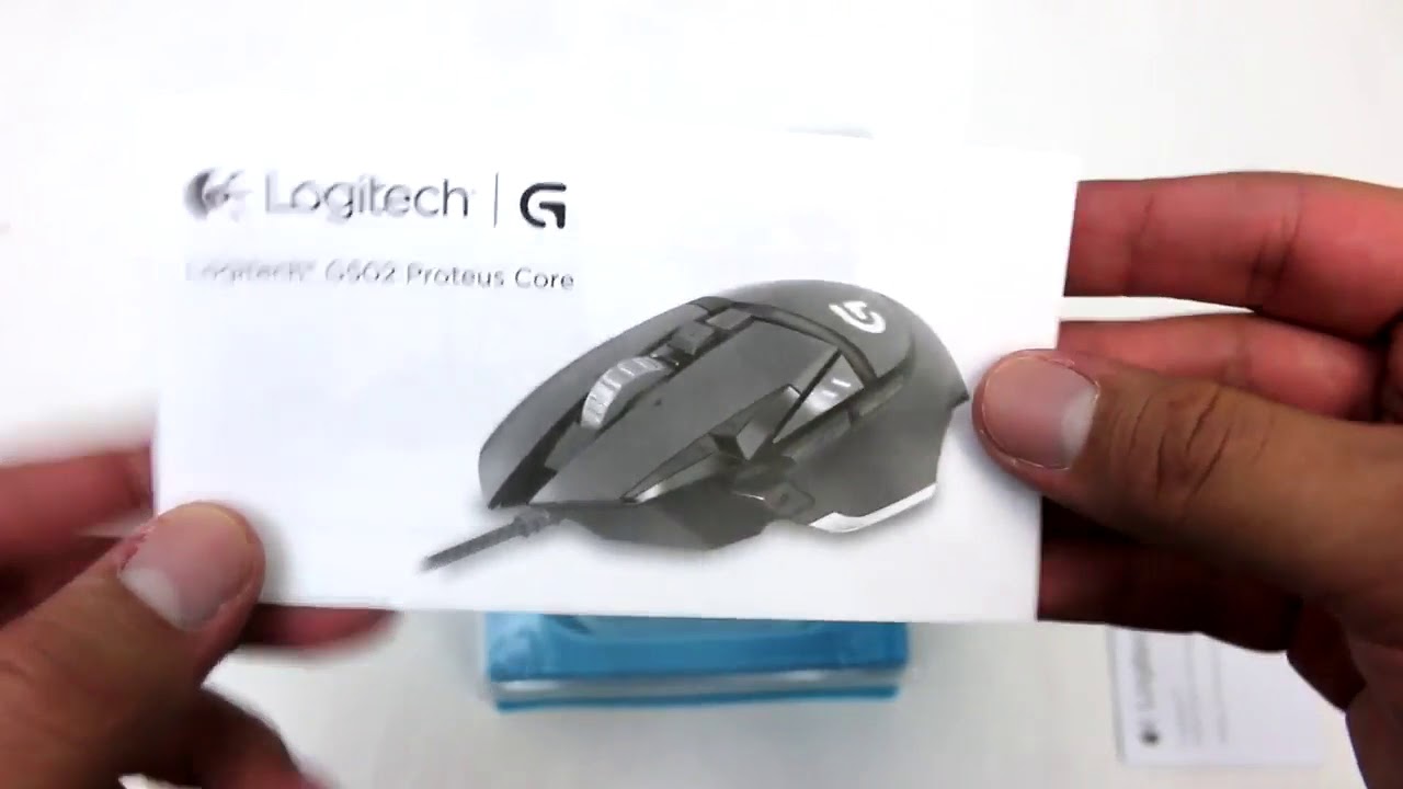 Unboxing Mouse Logitech G502 Proteus Core