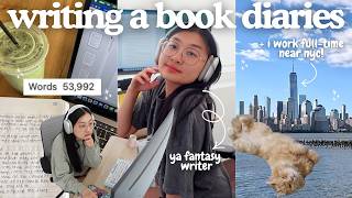 how I ACTUALLY balance writing a book with a full-time job 📚🌻 