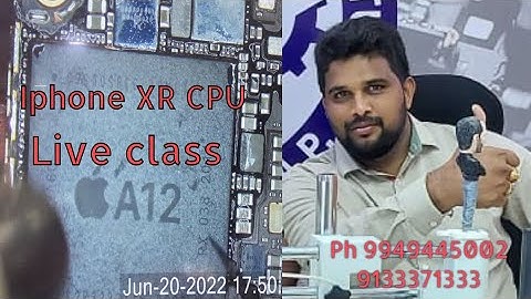 Iphone xr cpu reball telugu