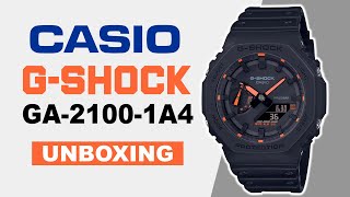 CASIO G-SHOCK GA-2100-1A4 Unboxing