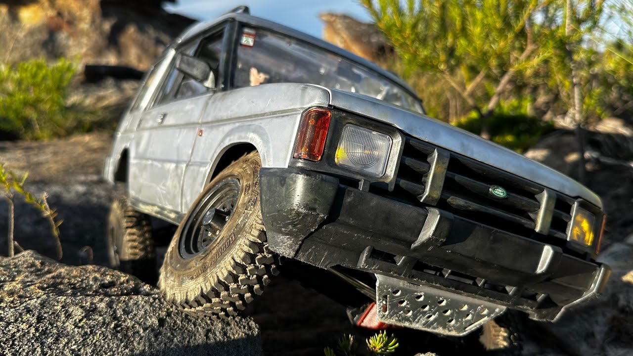 ホビーラジコン 1/10 Land Rover Discovery1 Axial RC4WD Land Rover Discovery 1:10 Scale Realistic RC - YouTube