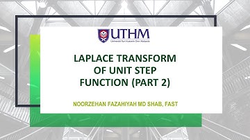 Laplace Transform of Unit Step Function Part 2