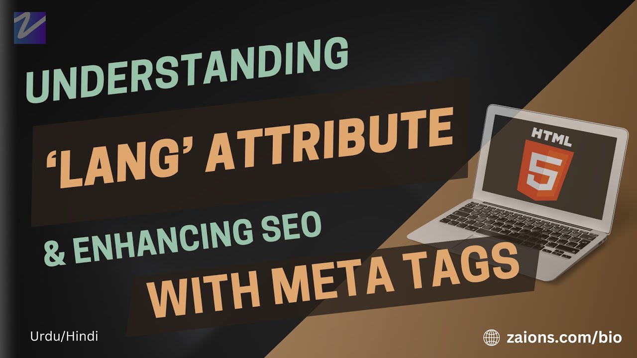 Understanding Lang, Link, and Meta Tags in HTML Comprehensive Tutorial