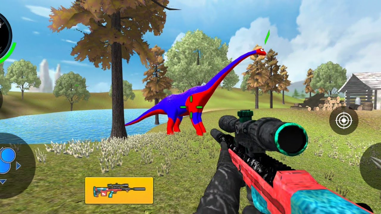 Wild Animal Hunter 3D - Dinosaur Hunter Game - Android Gameplay 