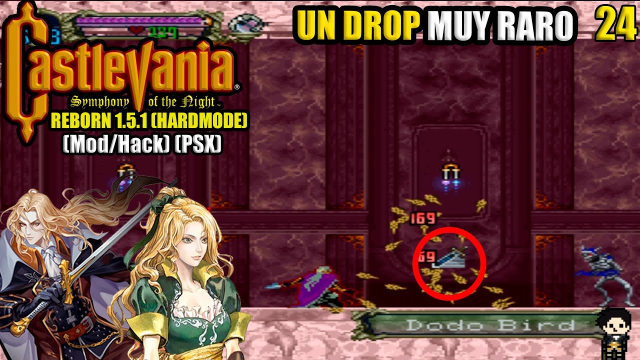 Castlevania: Symphony of The Night Reborn 1.5.1 (HARDMODE) Ep.-24 LA ...