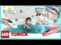 Disney toys  surprise and tomica trains for kids ryan toysreview