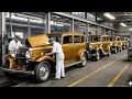 Inside the 1930 Cadillac V16 Factory How America Built a 24K Gold-Plated Luxury Icon