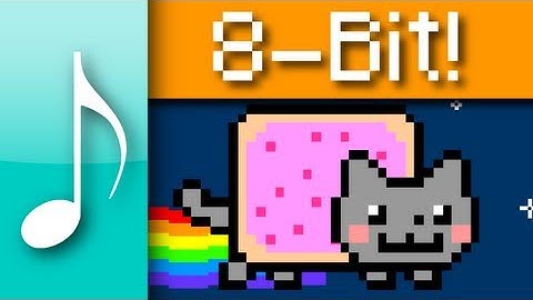 ‪Nyan Cat 8 Bit Remix - Garage Band‬
