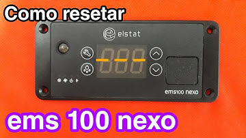 Como resetar o controlador elstat ems100 nexo