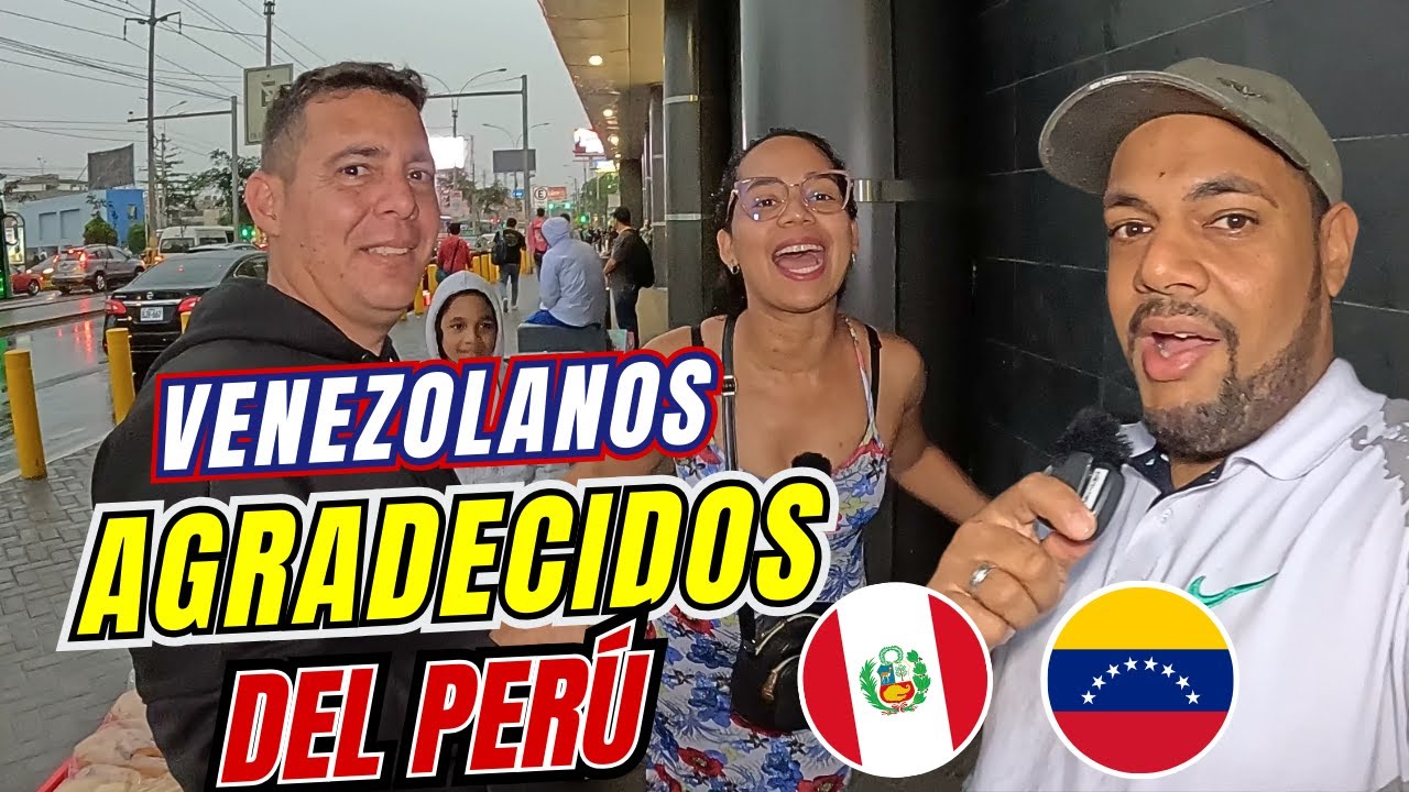 VENEZOLANO AGRADECIDO DEL PERÚ, Venezolanos en Perú