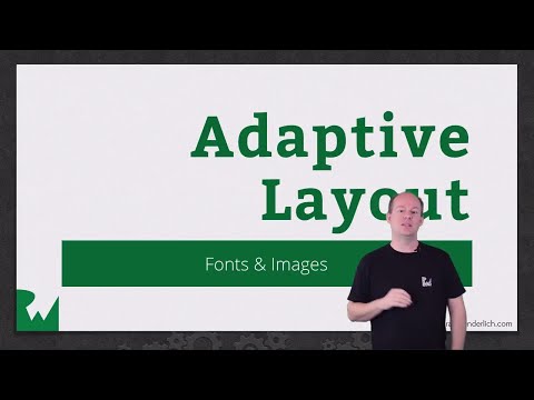 Fonts and Images - Introduction to Adaptive Layout - raywenderlich.com