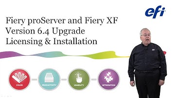 Fiery proServer and Fiery XF 6.4 Licensing and Installation